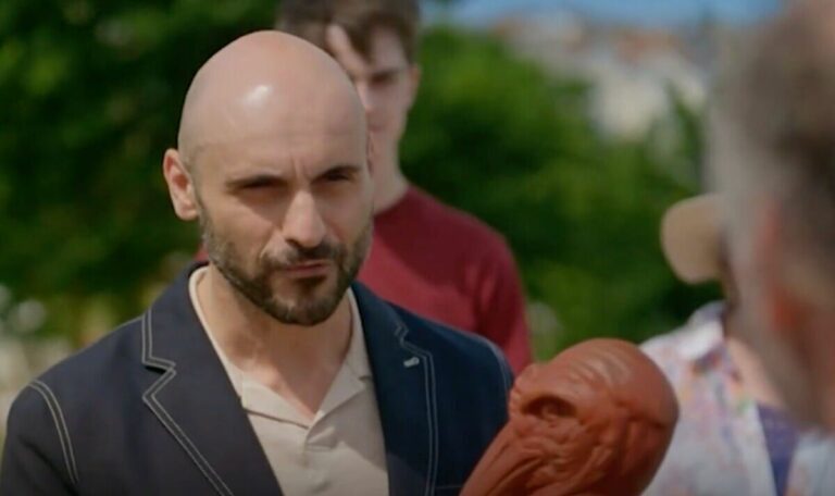 Antiques Roadshow guest astounded by value of grotesque pelican statue