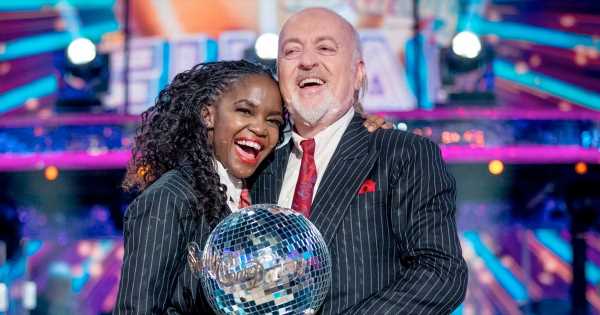 Bill Bailey still close with Strictlys Oti Mabuse as he drops baby name hint