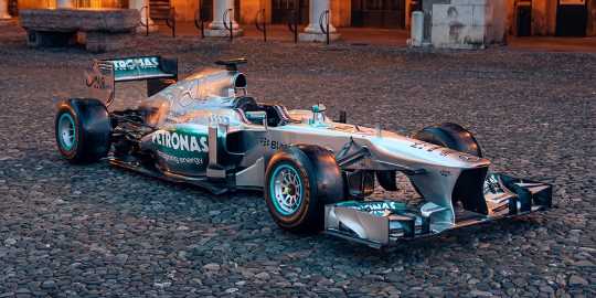 Sotheby's to Auction Lewis Hamilton's First Race-Winning Mercedes-Benz F1 Car