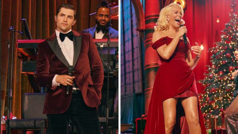 Phil Dunster's Singing Voice Surprises In Hannah Waddingham Holiday Special Performance