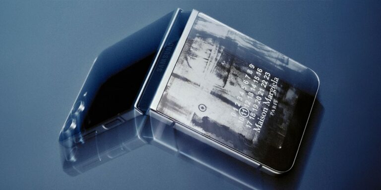 Samsung and Maison Margiela Reveal Collaborative Galaxy Z Flip5