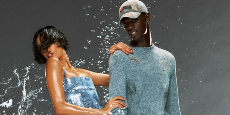Diesel Pre-Fall 2023 Makes a Sexy Fusion of Styles
