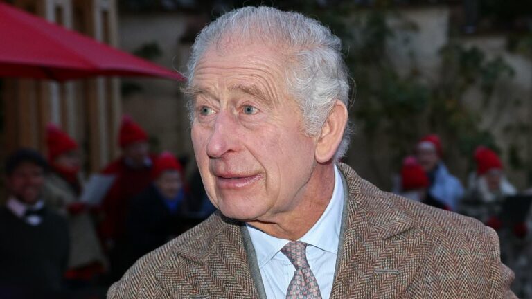 &apos;That&apos;s a new discovery!&apos; King Charles enjoys a sip of mulled cider